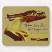 伝説の獣 マウスパッド (正面)