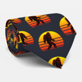 伝説の生き物Bigfoot夕日と。 ネクタイ (ロール)