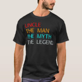 伝説の男の叔父 Tシャツ (正面)