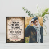 伝説の男の引退招待状 招待状 (スタンド正面)