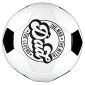 伝説の男の神話パパ父ダダダ サッカーボール (回転)