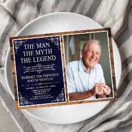 伝説の男の100歳の誕生日 招待状