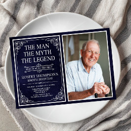 伝説の男の100歳の誕生日 招待状