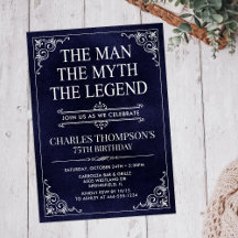 伝説の男の75歳の誕生日