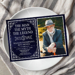 伝説の男の80歳の誕生日 招待状
