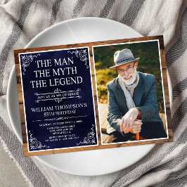 伝説の男の85歳の誕生日 招待状