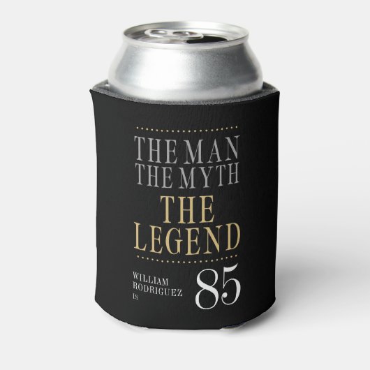 伝説の男の85歳の誕生日 缶クーラー (缶裏面)
