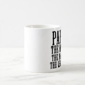 伝説の男をパパ コーヒーマグカップ (中央)