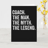 伝説の男を指導するおもしろい カード (黄色い花)