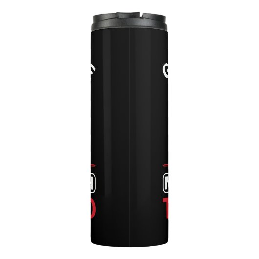 伝説の男を焼き尽くす タンブラー (裏面)