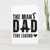 伝説の男パパ父クールの日 カード (正面)