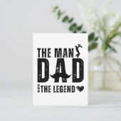 伝説の男パパ父クールの日 ポストカード (スタンド正面)