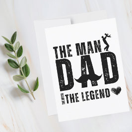 伝説の男パパ父クールの日 ポストカード