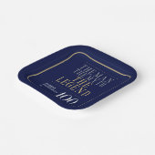 伝説の男100誕生日 ペーパープレート (傾斜あり)