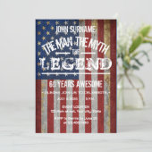 伝説の男7月4日の誕生日 招待状 (スタンド正面)