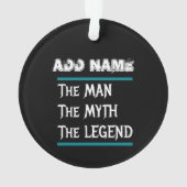 伝説の男 オーナメント (裏面)