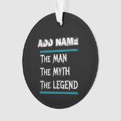 伝説の男 オーナメント (正面)