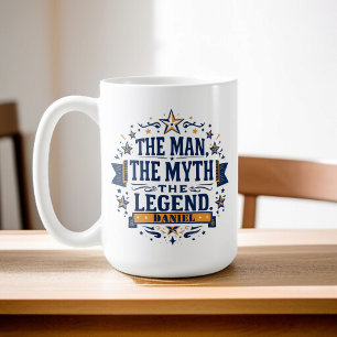 伝説の男   カスタム父の日 コーヒーマグカップ