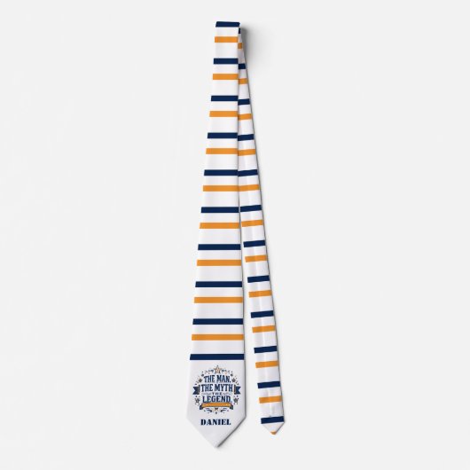 伝説の男 | カスタム父の日 ネクタイ (正面)