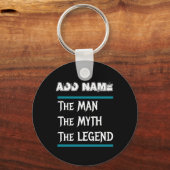 伝説の男 キーホルダー (正面)