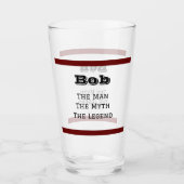伝説の男 タンブラーグラス (正面)