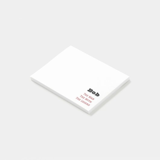 伝説の男 ポストイット (アングル)