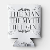 伝説の男 缶クーラー (裏面)