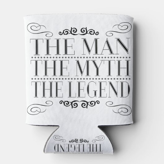 伝説の男 缶クーラー (裏面)