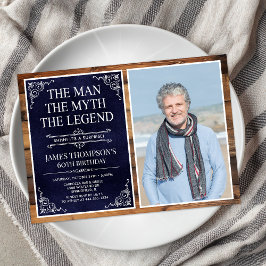 伝説の男 誕生祭 60歳のお祝い 招待状