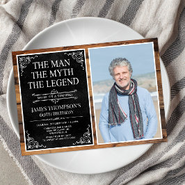 伝説の男 誕生祭 60歳のお祝い 招待状