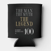 伝説の男 誕生100周年記念 缶クーラー (正面)