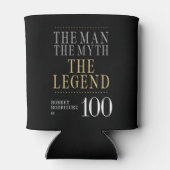 伝説の男 誕生100周年記念 缶クーラー (裏面)