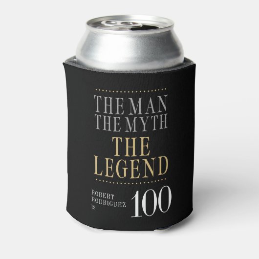 伝説の男 誕生100周年記念 缶クーラー (缶裏面)