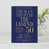 伝説の男 誕生50周年サプライズ 招待状 (スタンド正面)