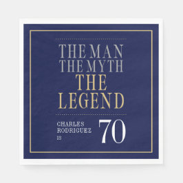 伝説の男 誕生70周年 スタンダードランチョンナプキン