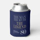 伝説の男 誕生80周年おめでとう 缶クーラー (缶正面)