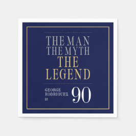 伝説の男 誕生90周年記念 スタンダードカクテルナプキン