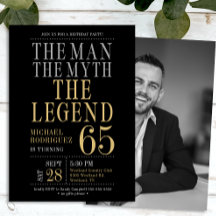 伝説の男The Myth Photo 65誕生日