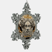 伝説の神々 スノーフレークピューターオーナメント (左)