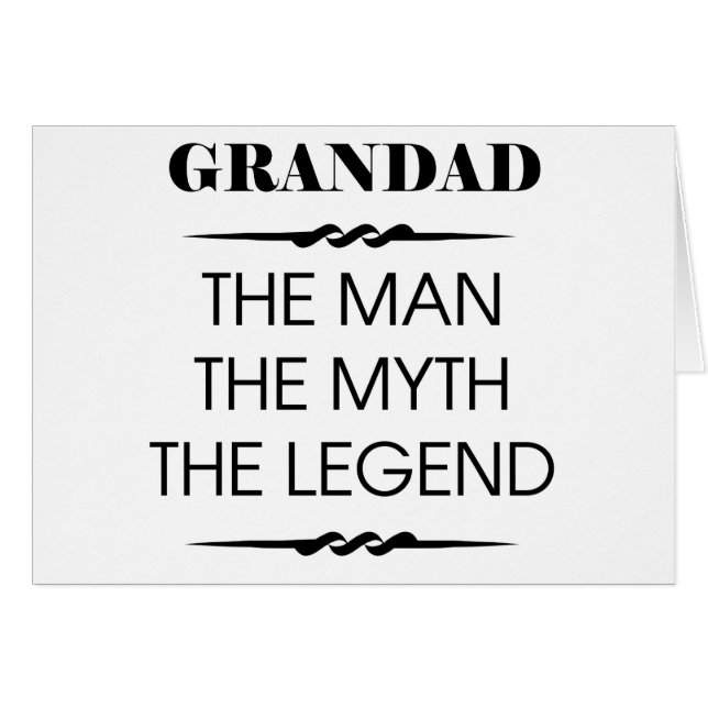 伝説の神話でその男を祖父に (正面横)