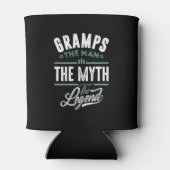 伝説の神話の人物を文法する 缶クーラー (裏面)