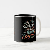 伝説の神話を女性に訴える ツートーンマグカップ (正面右)