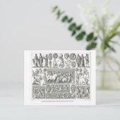 伝説の神話姿，ギリシャとローマ ポストカード (スタンド正面)