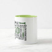 伝説の緑の写真マグ マグカップ (中央)