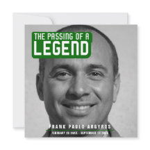 伝説の緑の詩モダンカードの葬儀