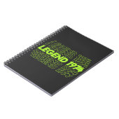 伝説の誕生1974 ノートブック (左側)