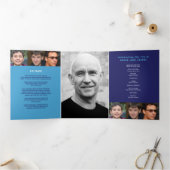 伝説の通り葬儀サービス青 三つ折りプログラム (内部)