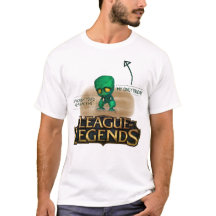 伝説の連盟のAmumu Tシャツ
