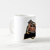 伝説の鍛冶戦士エンブレム コーヒーマグカップ (正面左)