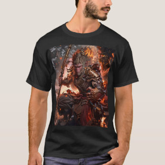伝説の黒神話のウーコン Tシャツ